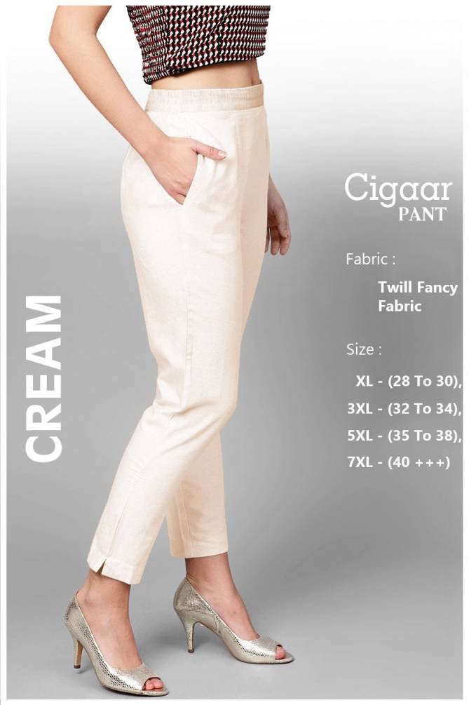 Cigaar 2 By Swara Dark Color Comfort Pant Wholesale Price In Surat
